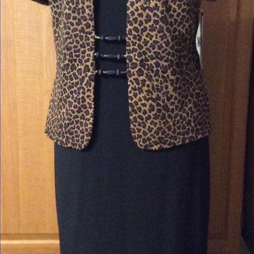 New Dress with mock vest